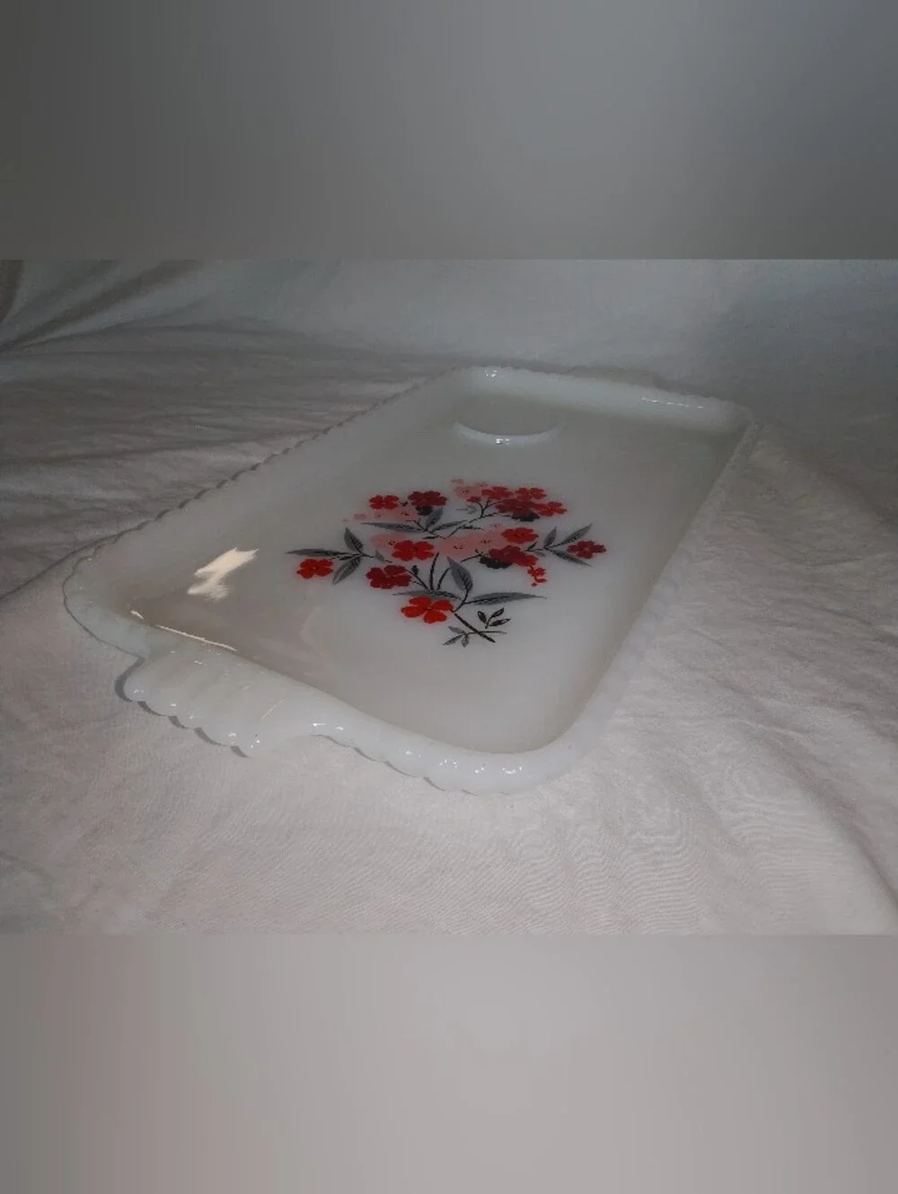Mid Century Fire King Replacement Primrose Teacup Plate 1960s MCM Cottagecore